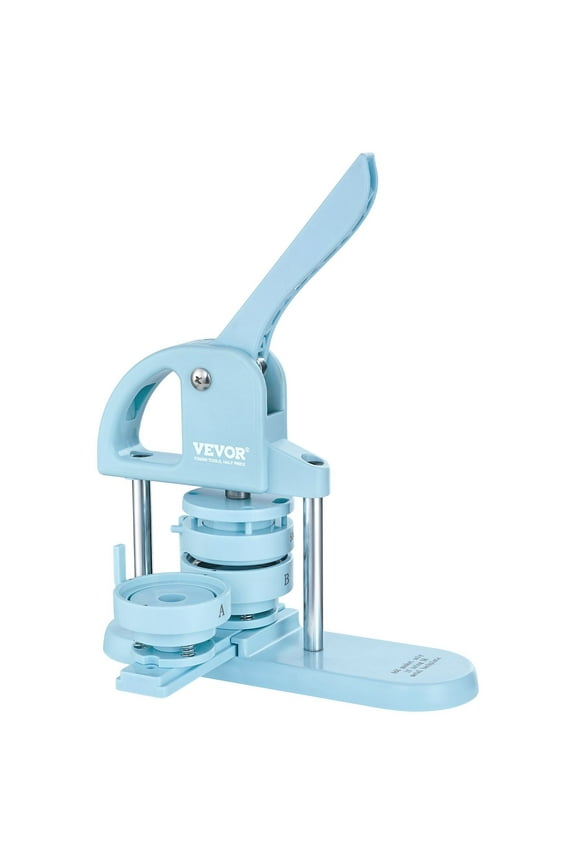 3-IN-1 Button Maker Machine - Create Badges, Mirrors & Keychains - Includes 300 Parts & Panda Magic Book - Ergonomic DIY Crafts Gift for Kids!