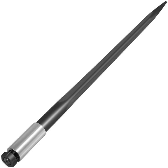 STAWAY 39" Hay Bale Spear - Heavy-Duty Quick Attach Spike for Tractors, 3600 lbs Capacity, Durable Spring Steel Design for Easy Hay Handling