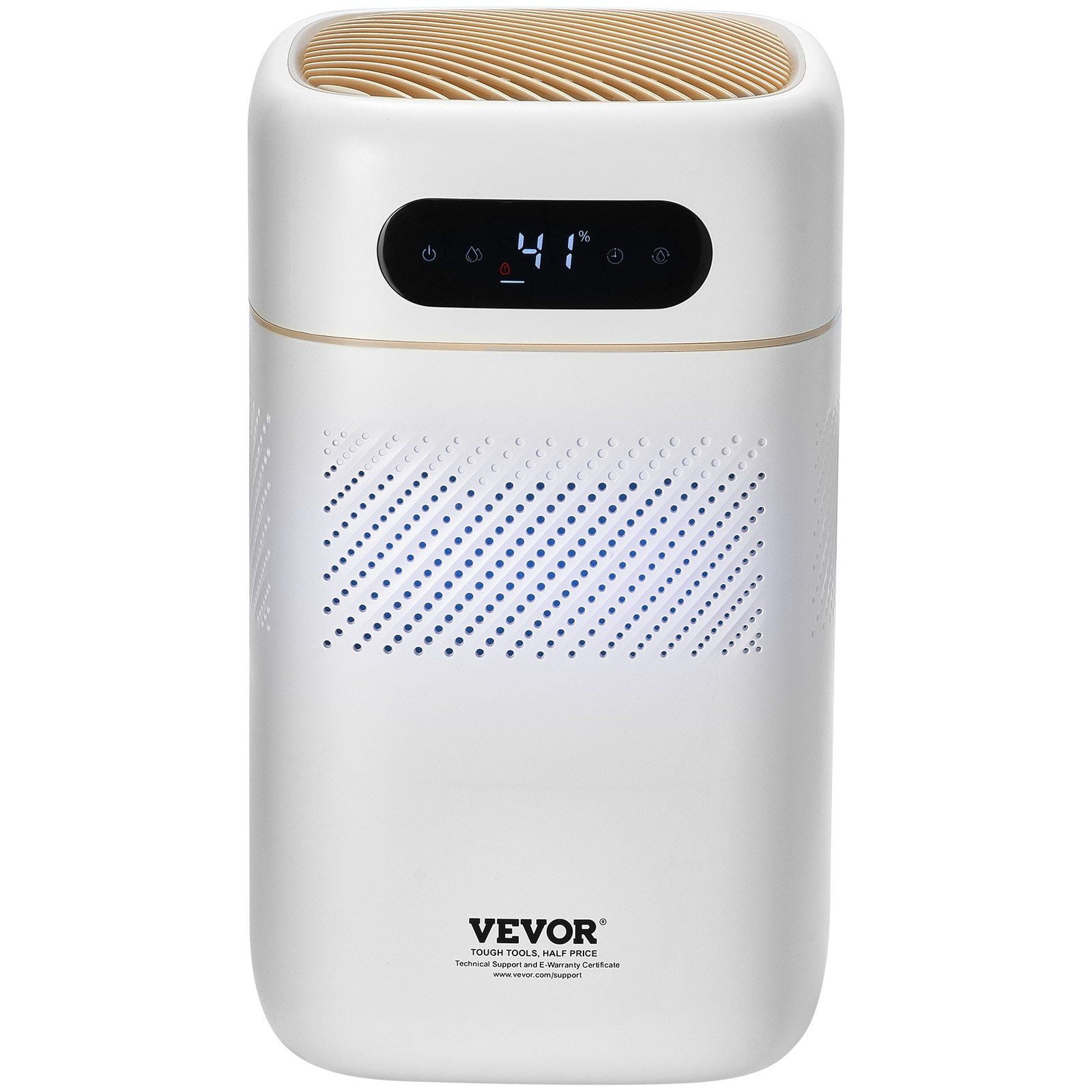 STAWAY 5L Evaporative Humidifier - Whisper-Quiet Air Purifier with Nano Fog-Free Technology, Touch & Remote Control, Ideal for Bedroom & Home Comfort