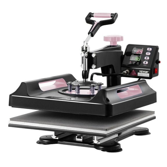 STAWAY 8 in 1 Heat Press Machine - 15x15 T-Shirt & Tumbler Press for Mugs, Hats, DIY Projects & Gifts - Dual Tube Heating, Precise Control, Safety Features