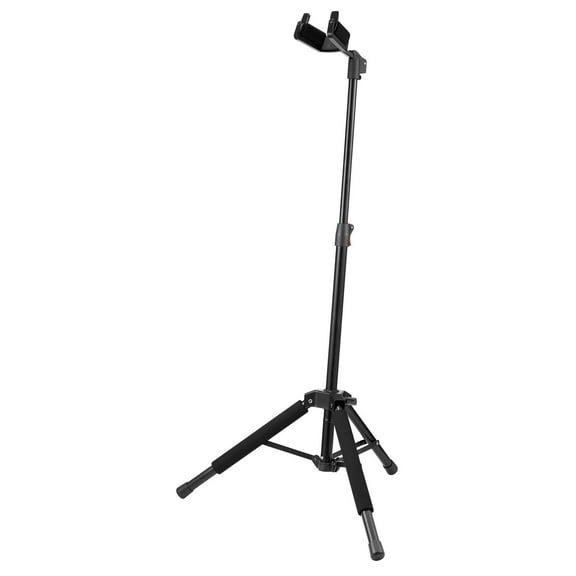 STAWAY Adjustable Guitar Stand - Foldable Tripod Holder for Acoustic, Electric Guitars & Basses - Durable, Stable Design with Auto-Lock - No Assembly Required