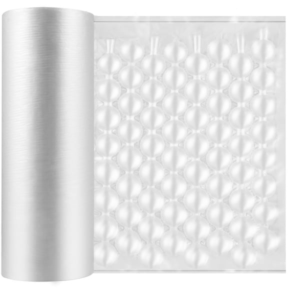 STAWAY Air Cushion Film - Inflatable Bubble Wrap for Packaging, 984Ft Length, 16 Inch Wide, Heavy Duty, Waterproof, Perfect for Fragile Items, 60kg Load Capacity