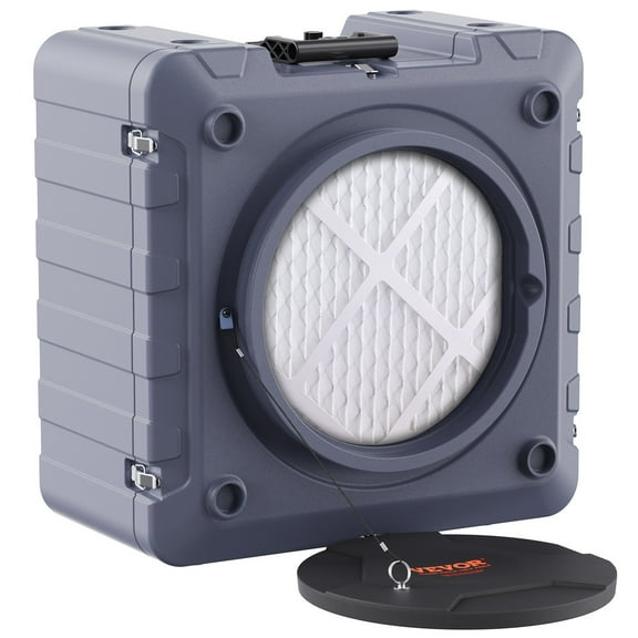 STAWAY Air Scrubber - 800 CFM Negative Air Machine with H13 HEPA Filter, UV-C Light & MERV10 Carbon - Portable Air Cleaner for Home & Industrial Use, Stackable & Lightweight