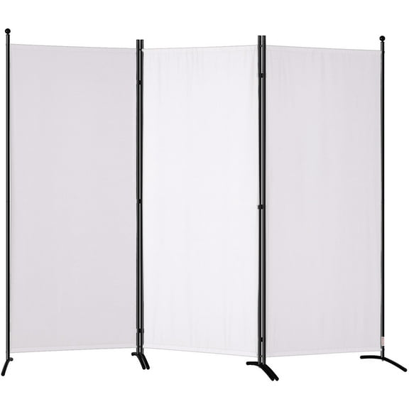 STAWAY Folding Room Divider - 3-Panel Privacy Screen for Office, Bedroom, Dining Room - Waterproof, Sun Blocking, Freestanding Design - Easy Assembly, Space-Saving 102" x 71"