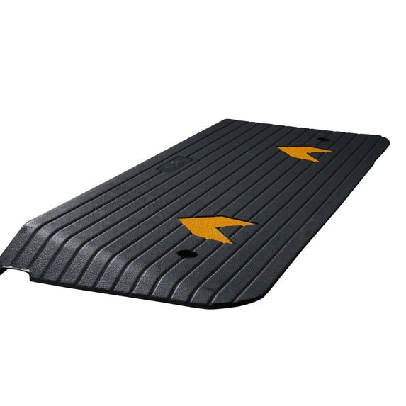 STAWAY Heavy Duty Rubber Threshold Ramp - 1.5" Rise Wheelchair Ramp for Doorway - Non-Slip Curb Access for Home, Garage & Garden - 33069 lbs Load Capacity