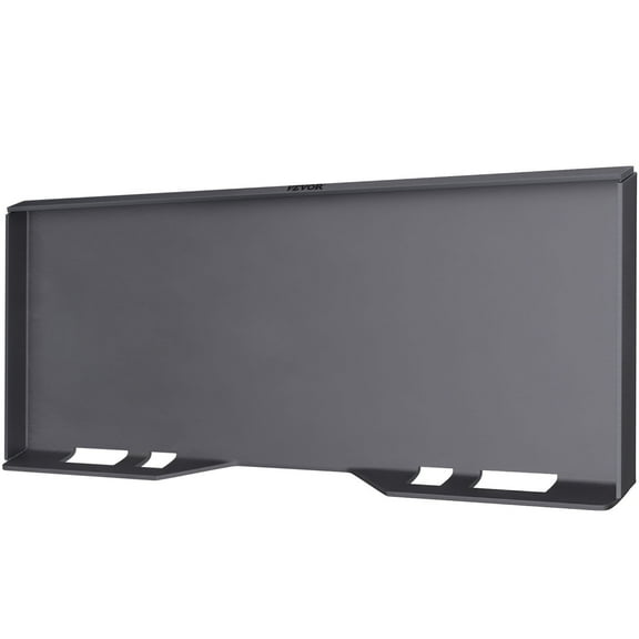 STAWAY Heavy-Duty Skid Steer Mount Plate - 45" Quick Attachment Loader Plate, 0.24" Thick, Universal for John Deere, Kubota, Bobcat, Mahindra, Easy to Weld or Bolt