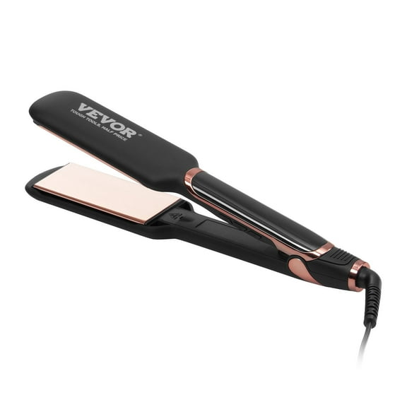 STAWAY Titanium Flat Iron - 2-Inch Professional Hair Straightener with Infrared & Negative Ion Technology, LCD Screen, 11 Temp Settings for Smooth & Shiny Hair, Ideal for Salon & Travel