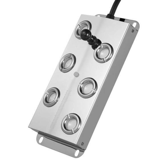 STAWAY Ultrasonic Mist Maker - 4500mL/H Waterproof Fogger for Garden, Pond & Greenhouse - Durable Stainless Steel, Safe Auto Shut-Off, Ideal for Halloween Effects