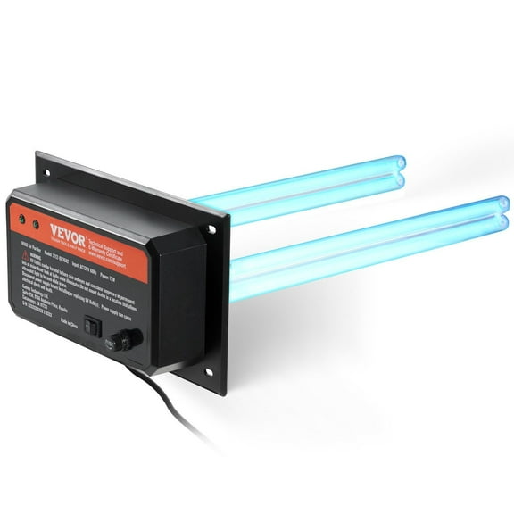 STAWAY Whole House HVAC Air Purifier - 72W UV Light Duct System for 2400 sq ft - 8000 Hour Lifespan, Easy Install, Ideal for Homes, Offices, Schools