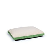 STAY Gabby Dog Bed, Large Dog, Pillow Pet Bed, Size 30"x40"x3", Color Green Print