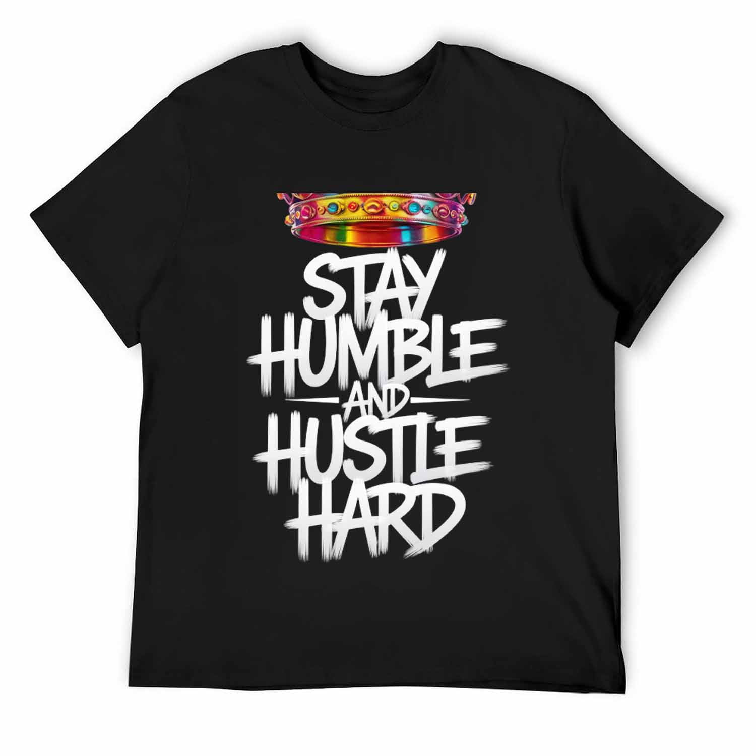 STAY HUMBLE AND HUSTLE HARD Funny Graph Figures Math Equation T-Shirt ...