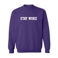 thumbnail image 1 of STAY WOKE Crewneck Sweatshirt, 1 of 3