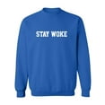 thumbnail image 1 of STAY WOKE Crewneck Sweatshirt, 1 of 3