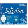 thumbnail image 1 of STAYFREE Maxi Pads Regular With Wings 36 Each, 1 of 2