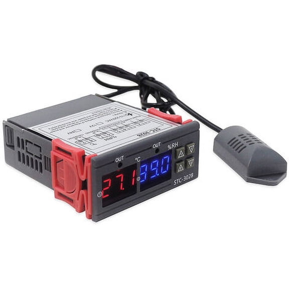 STC-3028 Temperature and humidity controller digital display Constant temperature and humidity controller 110-220 V 0IQPSXZLCF9