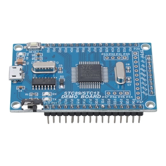 STC89C52 STC51 Cores Development Learning Board for Educational and Research Purposes