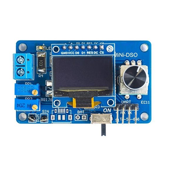 STC8K8A Portable Digital Storage Oscilloscope Touch Screen Signal Generator