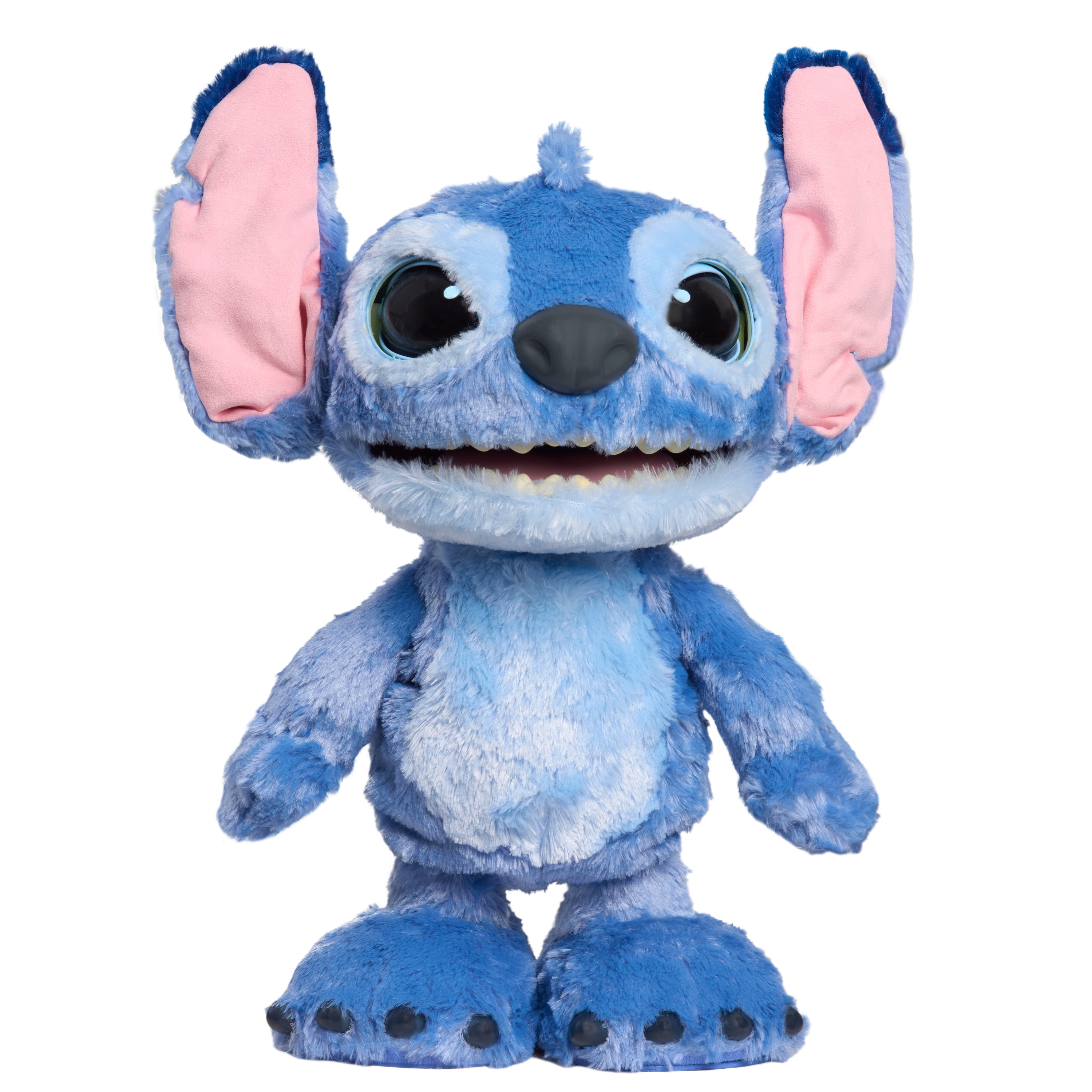 Disney Stitch Ultimate Stitch Interactive 17" Plush Toy, 100+ Sounds & Reactions, Kids Ages 3+