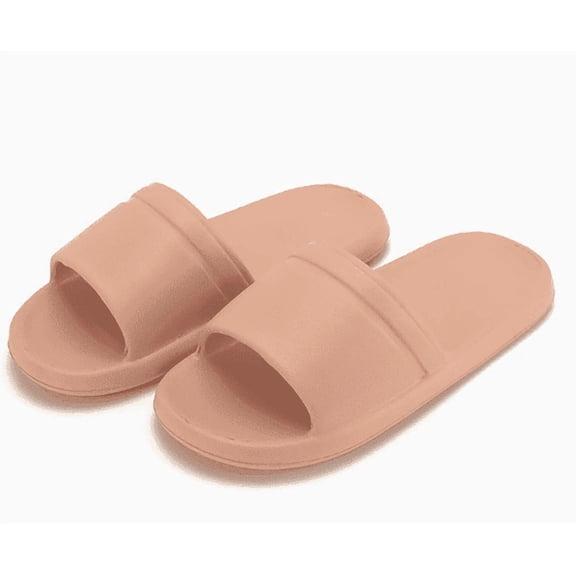 STCYLZFU One Piece EVA Couple Slippers for Men Women, Lightweight Classic Non Slip Indoor Outdoor Bathroom House Slides