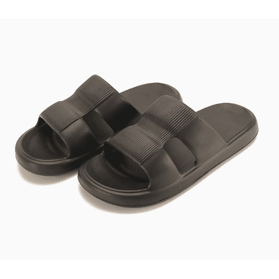 STCYLZFU Men's new outdoor and indoor slippers, with soft soles, anti-slip and thick design, loose and open-toe slippers