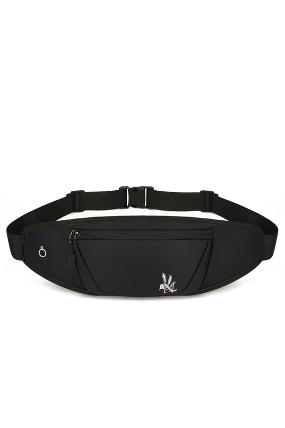 Multi Purpose Sports Waist Pack Unisex Durable Running Cycling Crossbody Bag with Adjustable Strap for Phone Wallet Keys