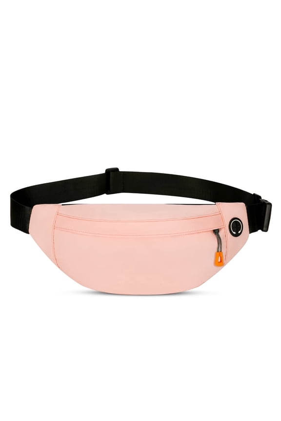 Spacious Unisex Waist Pack – Lightweight Fanny Bag with Roomy Storage, Wear as Crossbody or Chest Bag for Running, Hiking, Festival – Simple & Stylish Outdoor Belt Pack