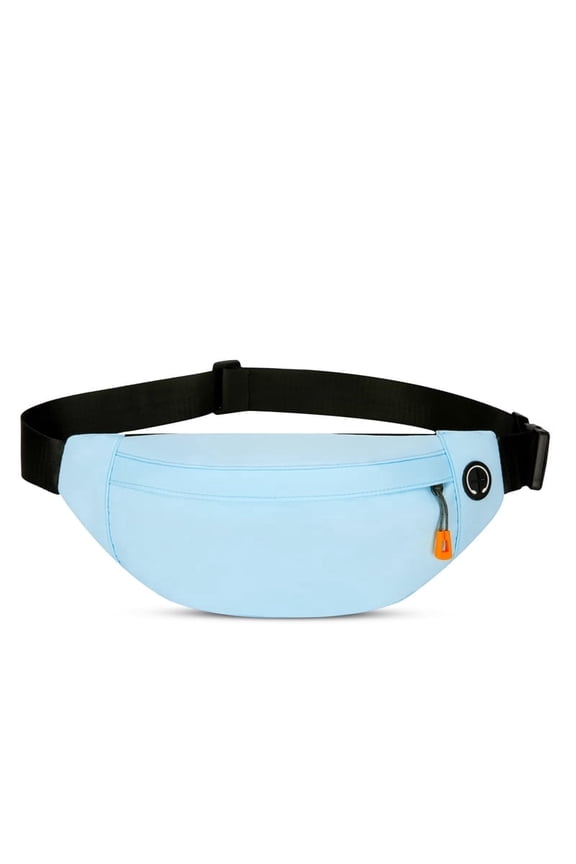 Spacious Unisex Waist Pack – Lightweight Fanny Bag with Roomy Storage, Wear as Crossbody or Chest Bag for Running, Hiking, Festival – Simple & Stylish Outdoor Belt Pack