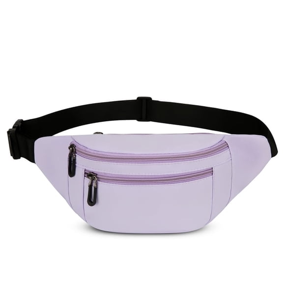 STCYLZFU Unisex Multi-Compartment Fanny Pack – Lightweight, Large Capacity Waist Bag for Phone, Keys & Essentials – Wear as Chest or Crossbody for Running, Commute, Travel