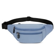 STCYLZFU Unisex Multi-Compartment Fanny Pack   Lightweight, Large Capacity Waist Bag for Phone, Keys & Essentials   Wear as Chest or Crossbody for Running, Commute, Travel