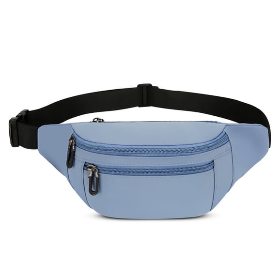 STCYLZFU Unisex Multi-Compartment Fanny Pack – Lightweight, Large Capacity Waist Bag for Phone, Keys & Essentials – Wear as Chest or Crossbody for Running, Commute, Travel