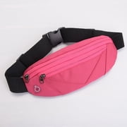 STCYLZFU Unisex Waist Pack with Adjustable Belt for Running Hiking Travel Hands Free Phone Wallet Storage Lightweight Durable Outdoor Sports