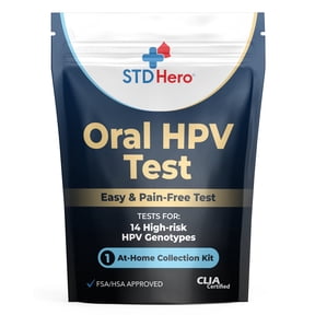 Better Life Science Oral HPV Test Kit for Women and Men At Home Oral Rinse Collection for Health Screening Simple and Private
