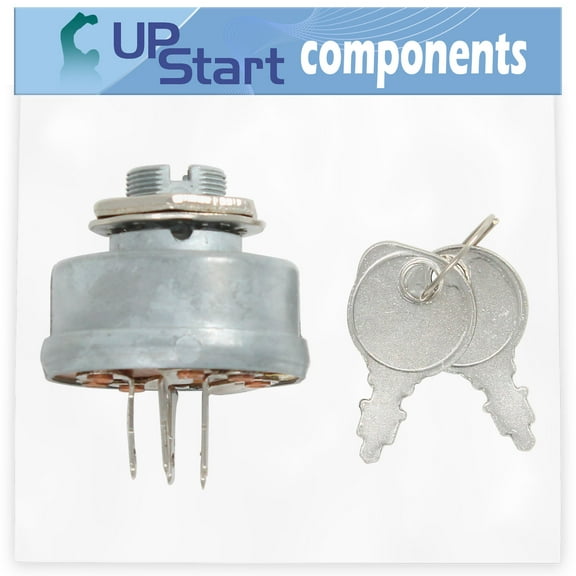 STD365402 Ignition Switch Replacement for John Deere 65, 66 and 68 Riding Mowers - PC1507 - Compatible with 725-0267 925-0267 Starter Key Switch