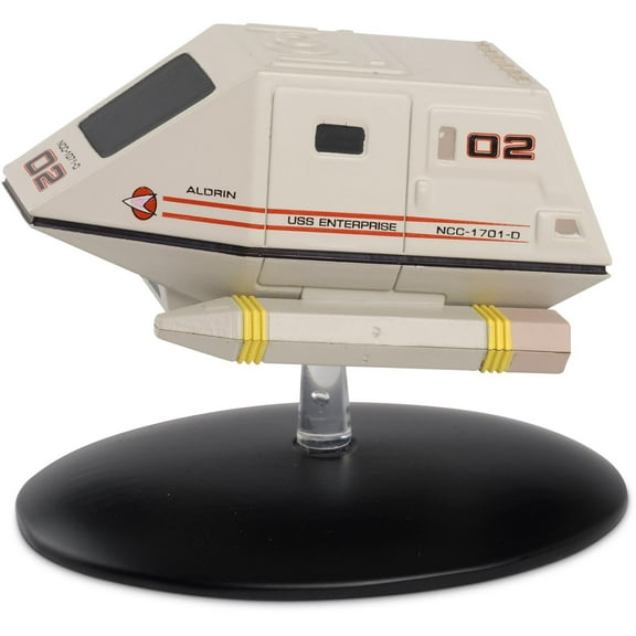 STDC705D Aldrin Shuttle Tp15 NCC 1701-D 02 Full Copy Model Die Cast Ship Eaglemoss Star Trek
