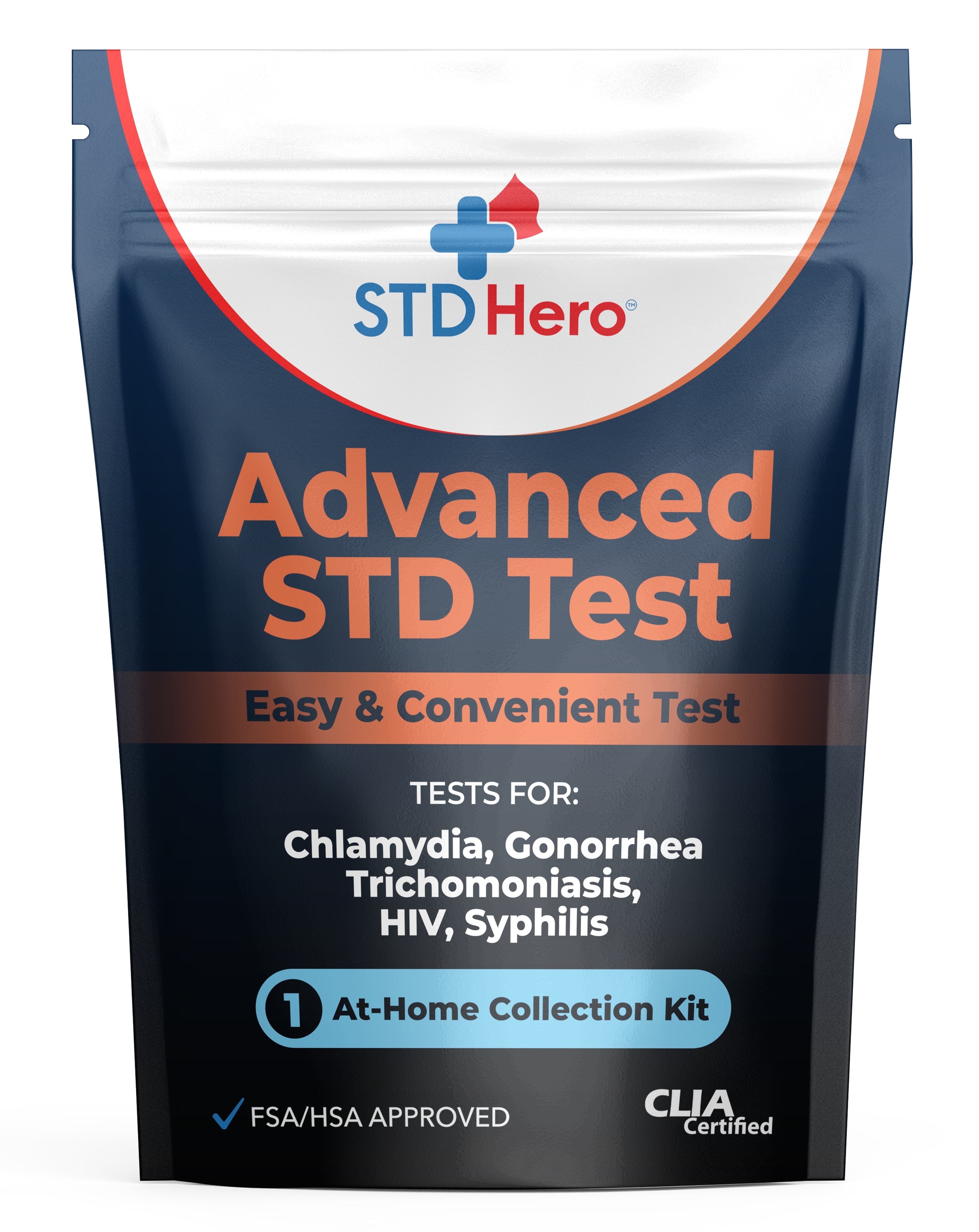STD Hero Advanced STD Test Kit – At Home Health Screening for Women ...