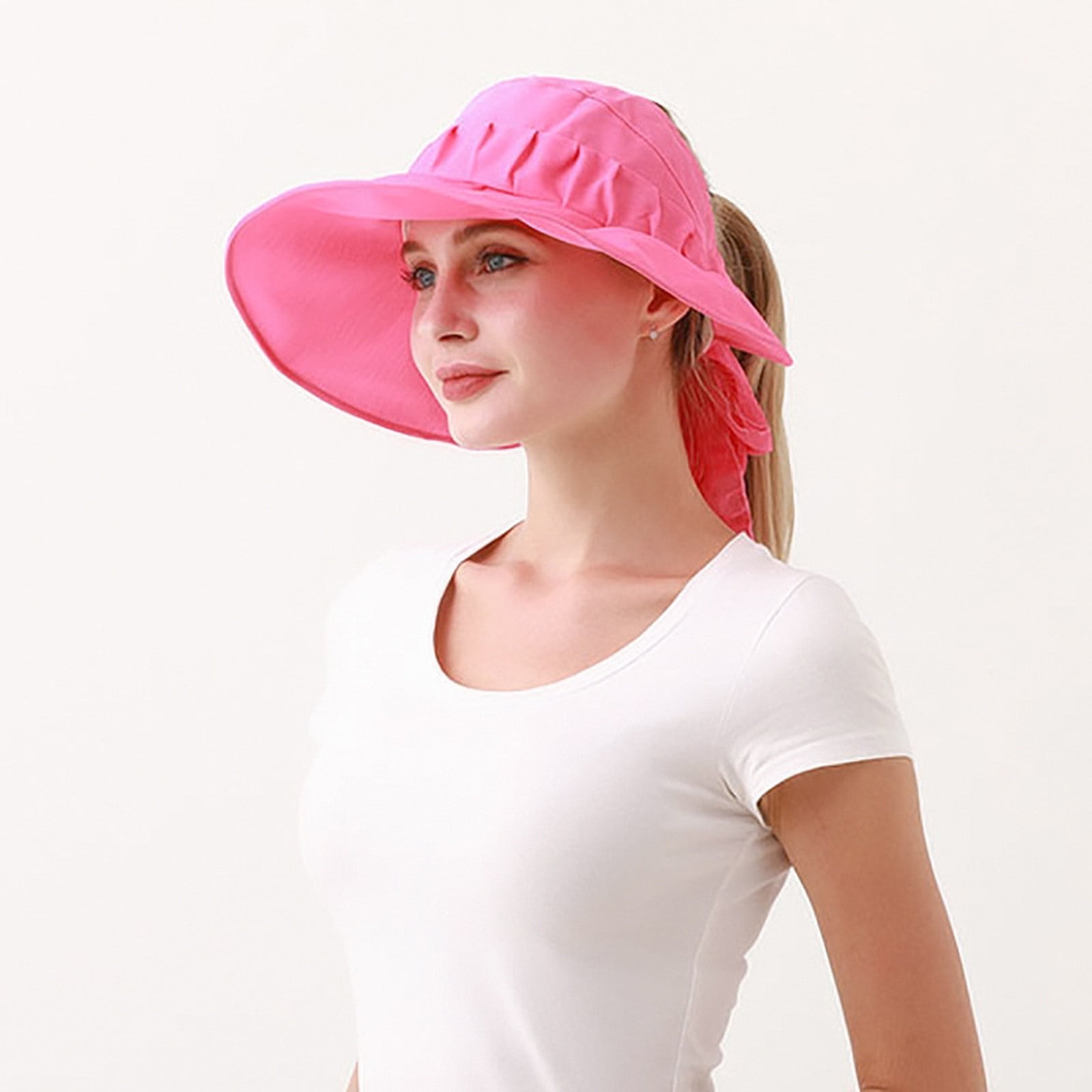 STEADY Ladies Spring And Summer Beach Hats Fashion Outdoor Riding Sun