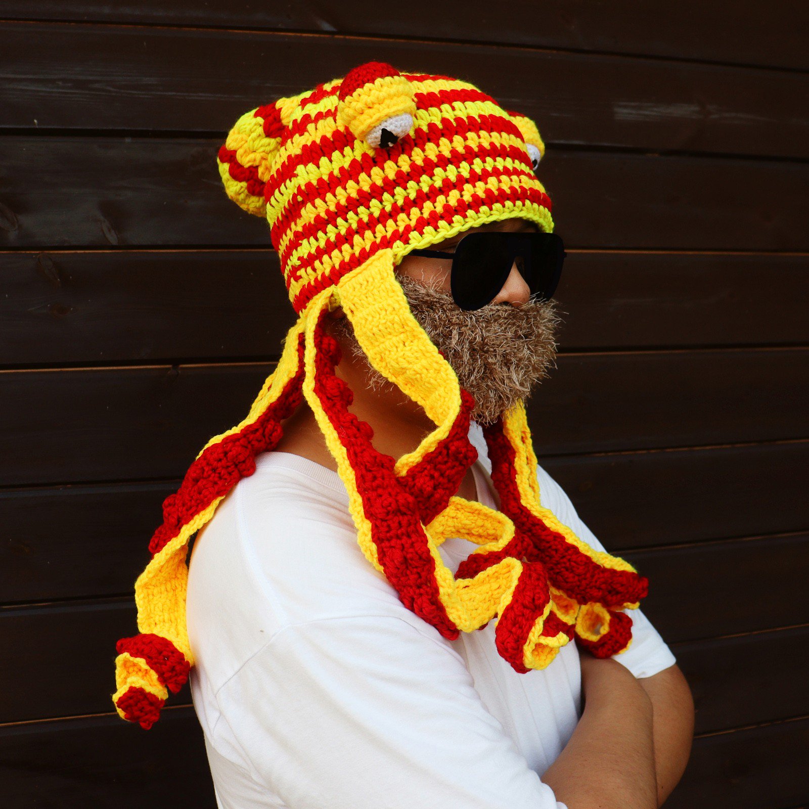 animal brand beanie