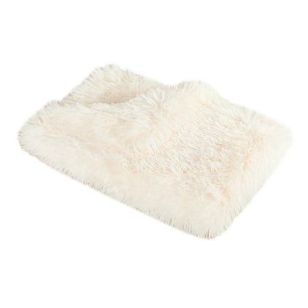 STEADY Self Heating Cat Pad Self Warming Cat Dog Bed Thermal Cat Mat for Outdoor and Indoor Pets,White