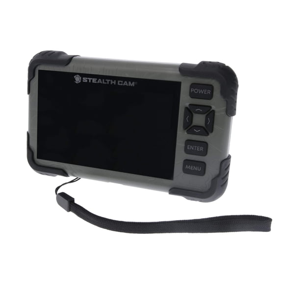 STEALTH CAM SD Card Reader /Photo & HD Video 1080P Viewer | Durable Water-Resistant Housing | 4.3" Color LCD Touch Screen | 5 Point Touch Detection | Wrist Lanyard