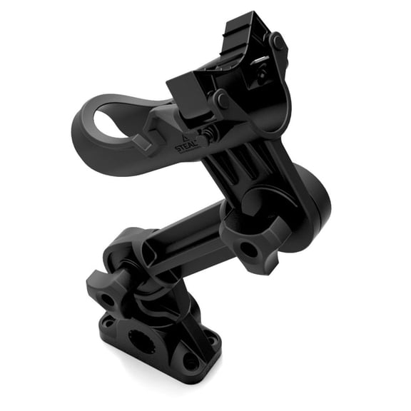 STEALTH QR1 Boat Fishing Rod Holder with Multi-Mount Base and Extension