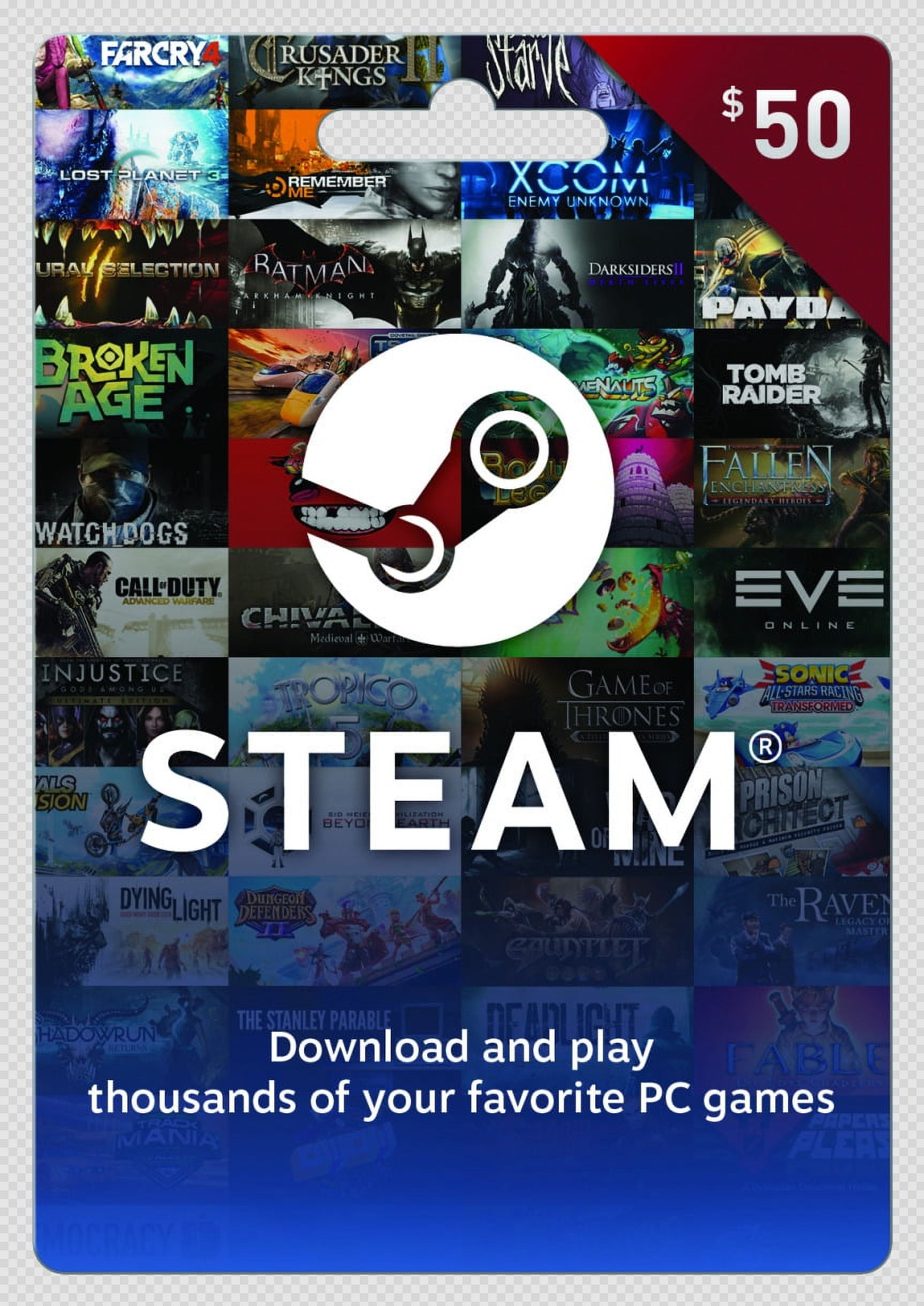 Buy Steam Gift Card 50$ Steam