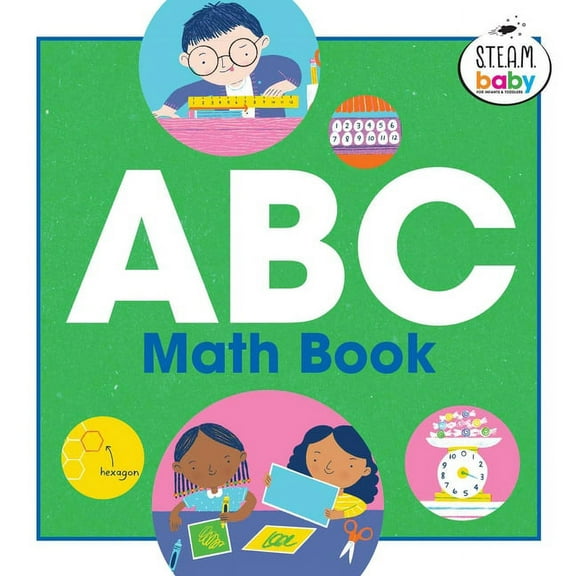Steam Baby for Infants and Toddlers ABC Math Book, (Paperback)