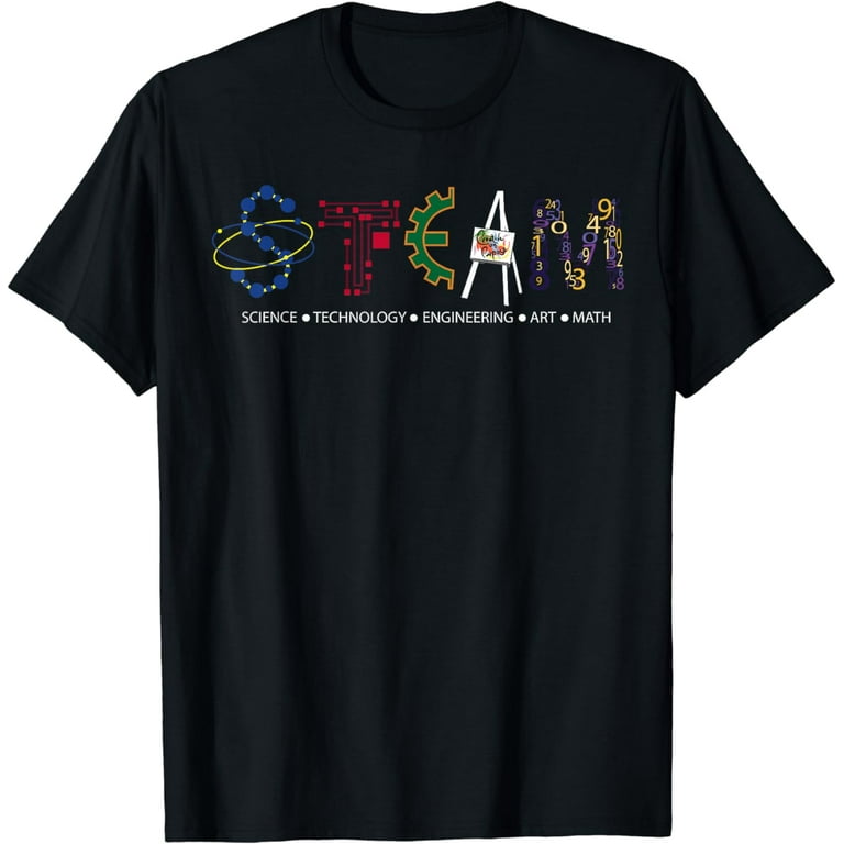 Steam Team Shirt Science Tech Engineering Art Math Symbols Steam Team Shirt Science Tech Engineering Art Math Symbols