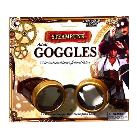 STEAMPUNK BROWN GOGGLES