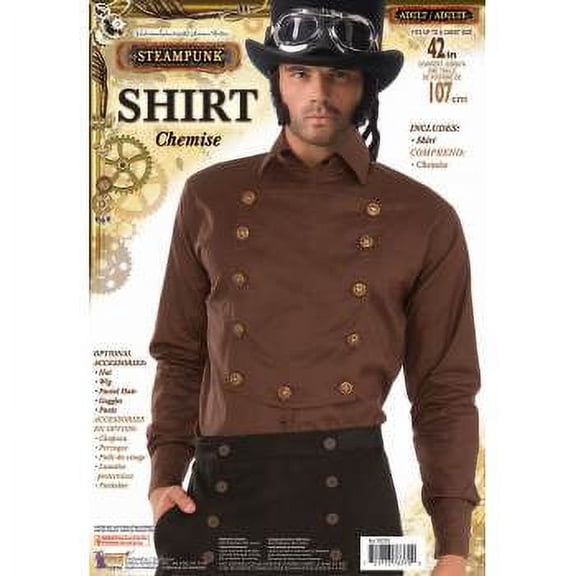 STEAMPUNK BROWN SHIRT