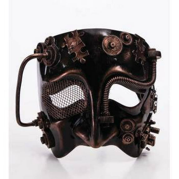 STEAMPUNK MASK - MALE - BRONZE