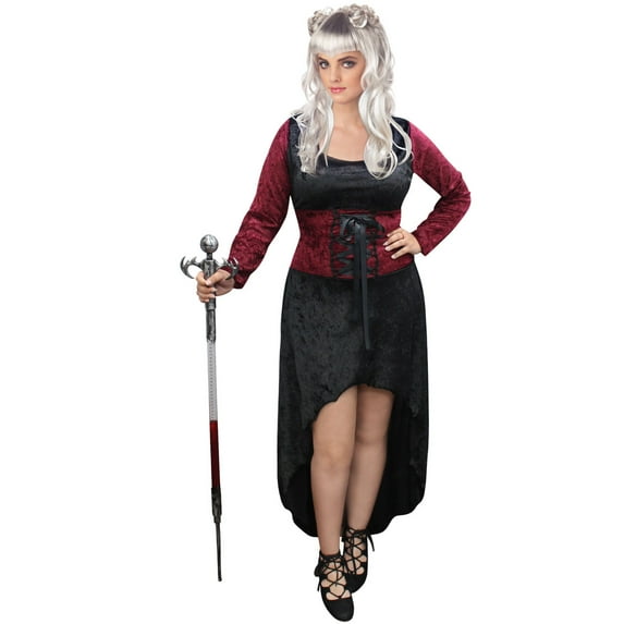 STEAMPUNK VAMPIRE Halloween Costume Kit with Wig Medium