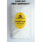 STEARIC ACID VEGETABLE TRIPLE PRESSED PASTILLES BEARDS 100% PURE 12 OZ