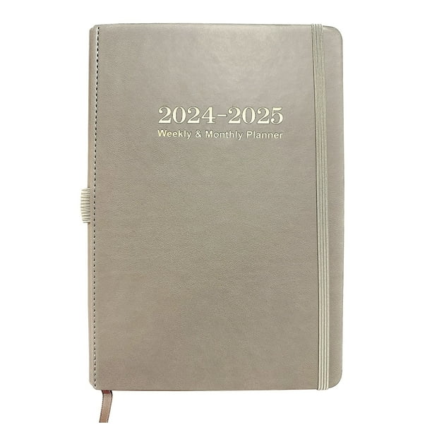 STECCO 20242025 Daily Weekly and Monthly Planner Gray Walmart