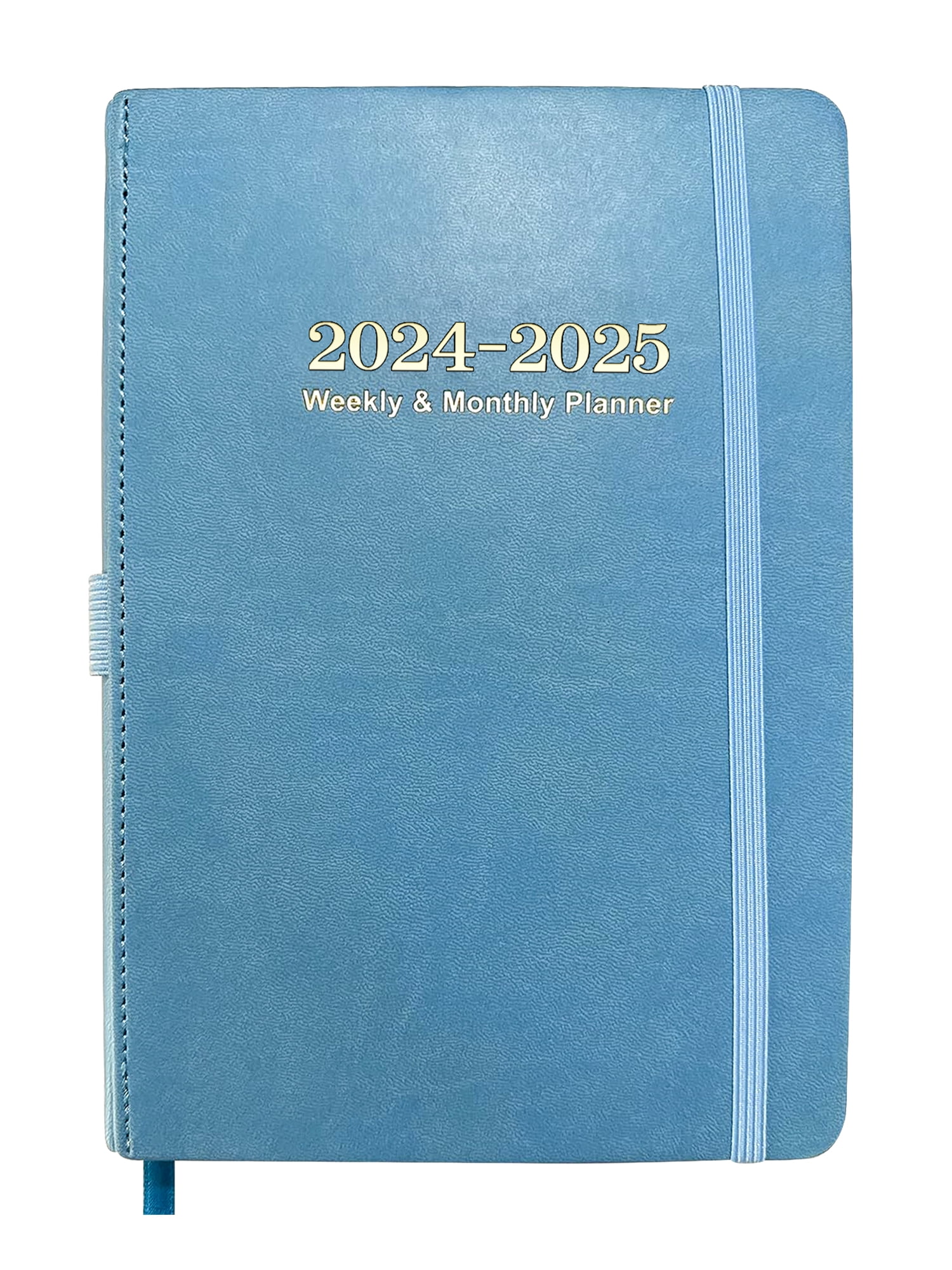 2023 Weekly & Monthly Planner, 5x8, Day Designer for Blue Sky, Meadow Blue  